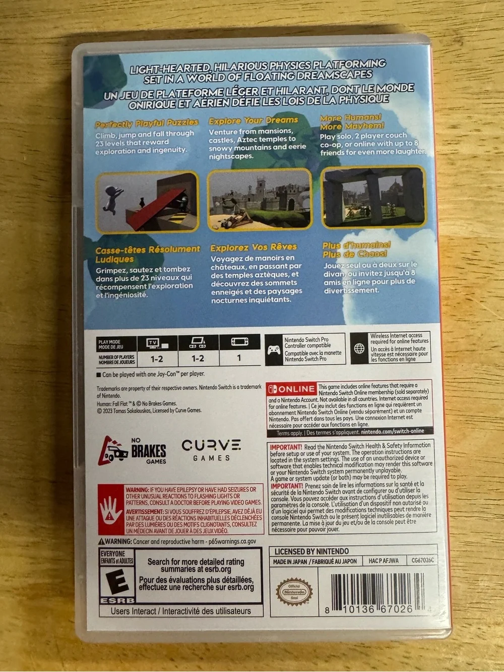 Human Fall Flat - Dream Collection (Nintendo Switch)